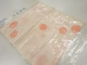 アンティーク　孔雀模様肩裏地